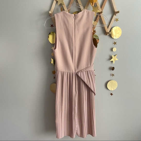 Dion Lee Wrap Effect Plisse crepe nude dress - Picture 4 of 9